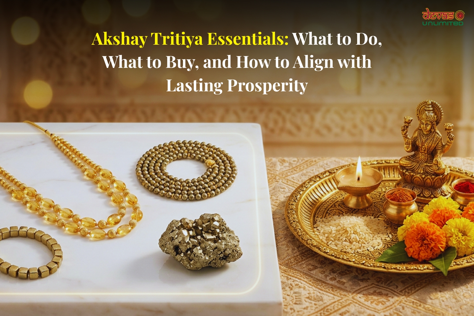 AKSHAY TRITIYA WHAT TO BUY