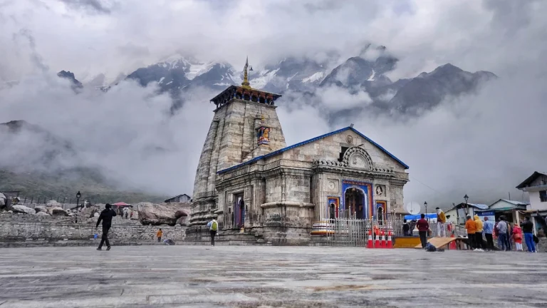Kedarnath Temple in the Himalayas